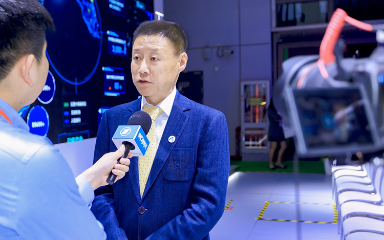 人力资源公司公海gh555000aa国际高级副总裁段立新接受媒体采访